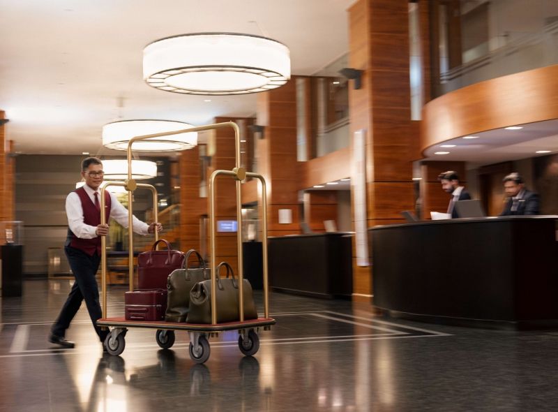 The dedicated guest service team at Royal Garden Hotel is ready to provide assistance to guests staying.