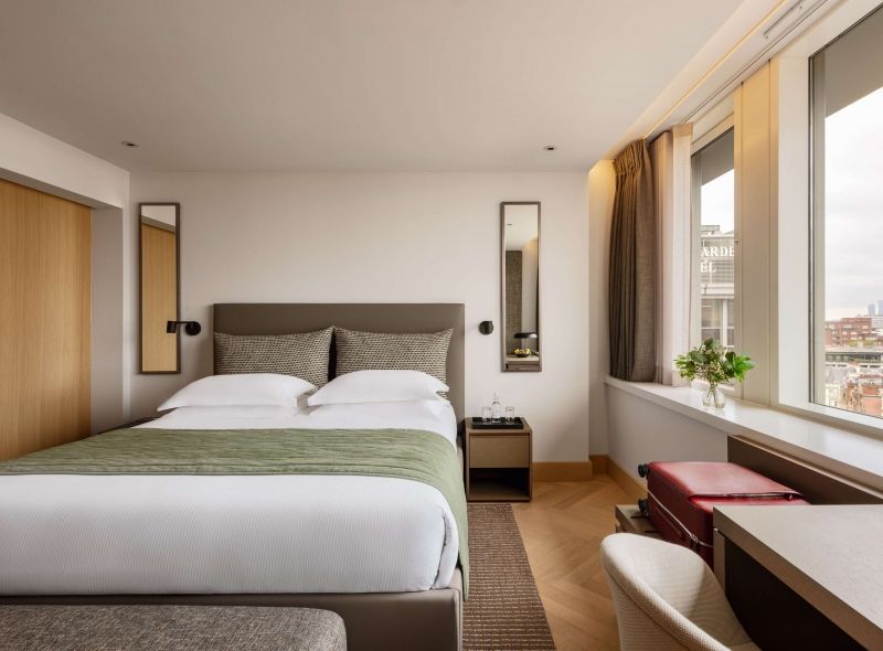 Newly refurbished Royal Deluxe Double Room at Royal Garden Hotel