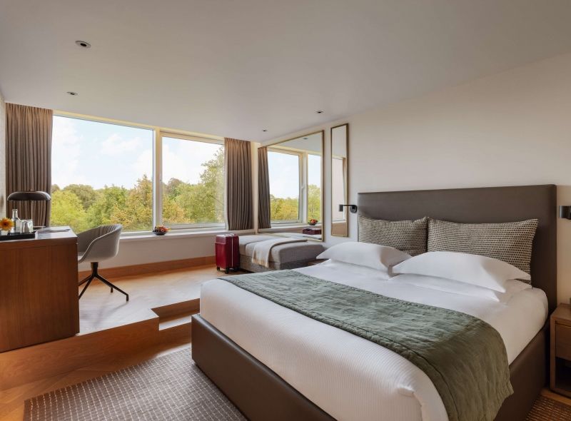 Newly refurbished Garden Deluxe Room at Royal Garden Hotel