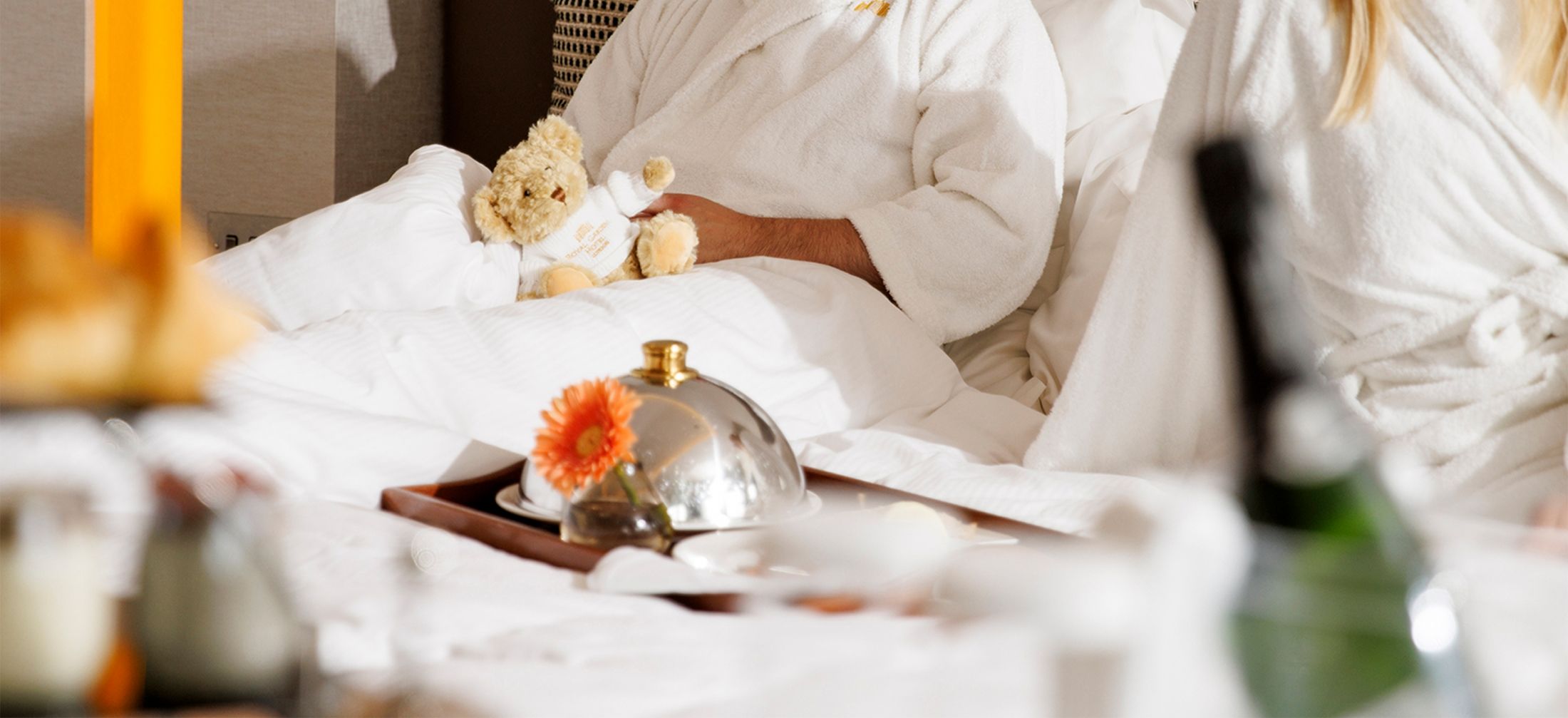 Guests can dine in-room with perfect comfort.